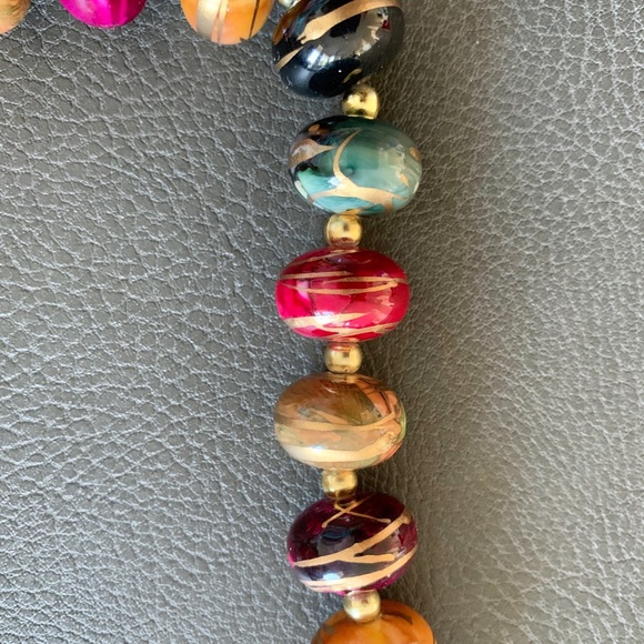 Necklace Beads Multicolor Designer Fashion Jewlery - Picture 6 of 8